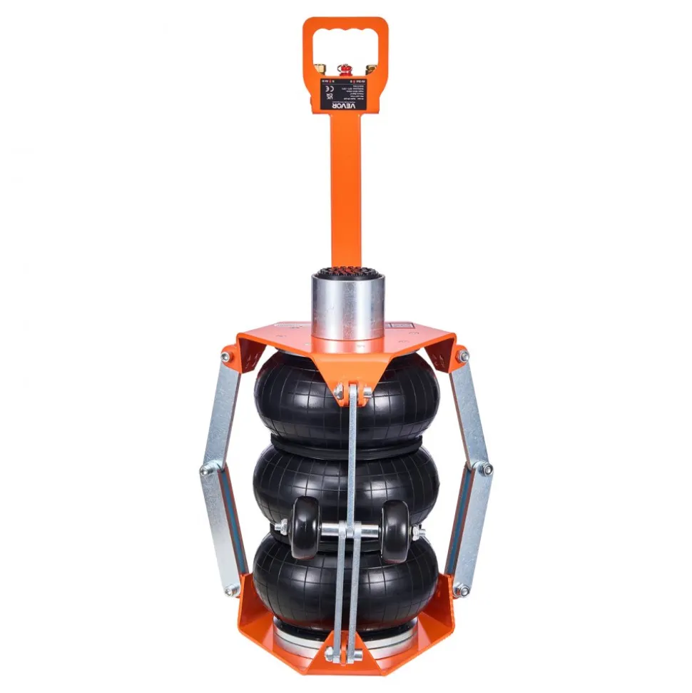 VEVOR Air Jack, 3 Ton/6613 lbs Triple Bag Air Jack, Airbag with Support Rod, Lift Up to 18.5 inch with Heightened Column & Adjustable Handle, 1-6 s Fast Lifting Pneumatic for Car, SUV, Pickup Truck