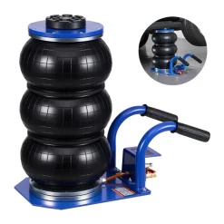 VEVOR Air Jack, 3 Ton/6613 lbs Triple Bag Air Jack, Airbag with Six Steel Pipes, Lift Up to 17.7 inch/450 mm, 1-6 s Fast Lifting Pneumatic with Short Handles for Car, SUV, Pickup Truck Repair, Garage