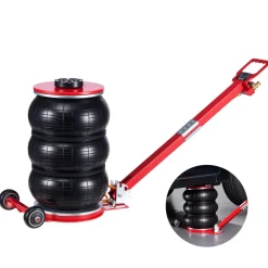 VEVOR Air Jack, 5 Ton/11023 lbs Triple Bag Air Jack, Airbag with Six Steel Pipes, Lift Up to 18.3 inch/464 mm, 4-10 s Fast Lifting Pneumatic with Adjustable Long Handle for Cars, SUVs, Pickup Trucks