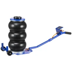 VEVOR Air Jack, 3 Ton/6613 lbs Triple Bag Air Jack, Airbag with Six Steel Pipes, Lift Up to 17.7 inch/450 mm, 1-6 s Fast Lifting Pneumatic with Long Handle & Rubber Pad for Cars, SUVs, Pickup Trucks