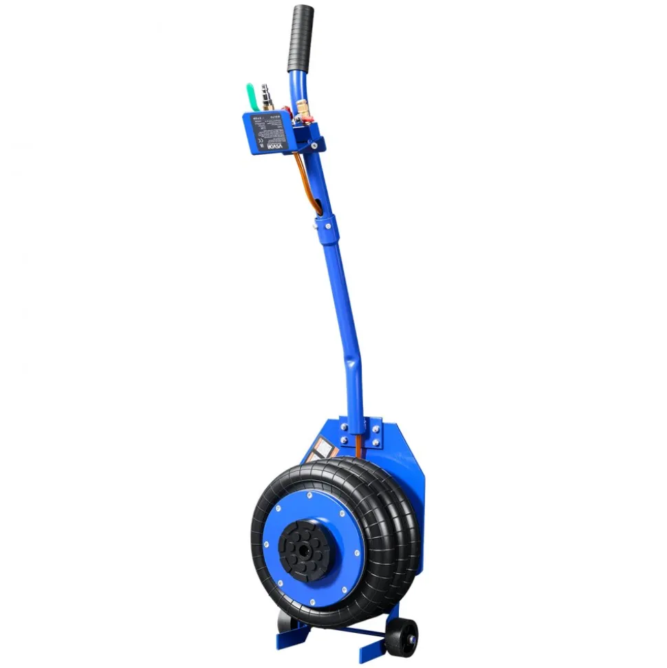 VEVOR Air Jack, 3 Ton/6613 lbs Triple Bag Air Jack, Airbag with Six Steel Pipes, Lift Up to 17.7 inch/450 mm, 1-6 s Fast Lifting Pneumatic with Long Handle & Rubber Pad for Cars, SUVs, Pickup Trucks