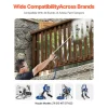 VEVOR Airless Paint Spray Gun and Hose Kit, 3600PSI High Pressure Paint Sprayer Hose Set with 5 Tips, 211, 315, 417, 517, 623, Swivel Joint Airless Spray Gun Kit with Filters, Hose and Extension Rods