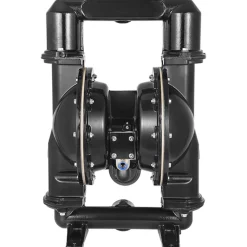VEVOR Air-Operated Double Diaphragm Pump, 2 inch Inlet & Outlet, Aluminum Alloy Body, 75 GPM & Max 120PSI, Nitrile Diaphragm Transfer Pump for Petroleum, Diesel, Oil and Low Viscosity Fluids