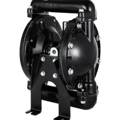 VEVOR Air-Operated Double Diaphragm Pump 1 inch Inlet Outlet Aluminum 24 GPM Max 120PSI for Industrial Use