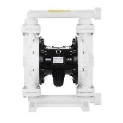 VEVOR Air Operated Double Diaphragm Pump, 25 GPM, 1 inch Inlet & Outlet Pneumatic Waste Oil Transfer Pump, Max 100 PSI, Polypropylene Body, Air-Operated for Diesel, Grease, Kerosene, Gasoline & Oil
