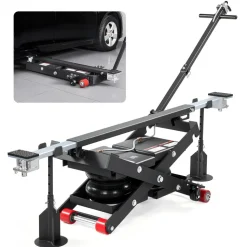 VEVOR Air Portable Car Lift, 6613 lbs/3 Ton Capacity, 21.7 inch Max Height, Adjustable Portable Air Car Lift with Airbag, Support Stands, Wheel Chocks, Rubber Pads, Heavy-Duty for Sedan SUV Pickup