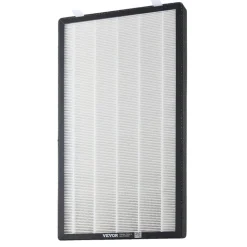 VEVOR Air Purifier Replacement Filter, H13, 2-in-1 Compact & Lightweight Replacement Filter with Non-Woven Fabric, Easy-to-Install Purifier Filter with Activated Carbon, Fit for Square Purifier
