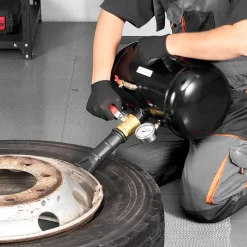 VEVOR Air Tire Bead Seater, 5 Gal / 18.9 L, Heavy Duty Tire Bead Blaster Tool, 87-116 PSI Operating Pressure, Air Trigger Seating Inflator for Pickup, Truck, ATV, Jeep, Van, Lawn Tractor, RV, Black
