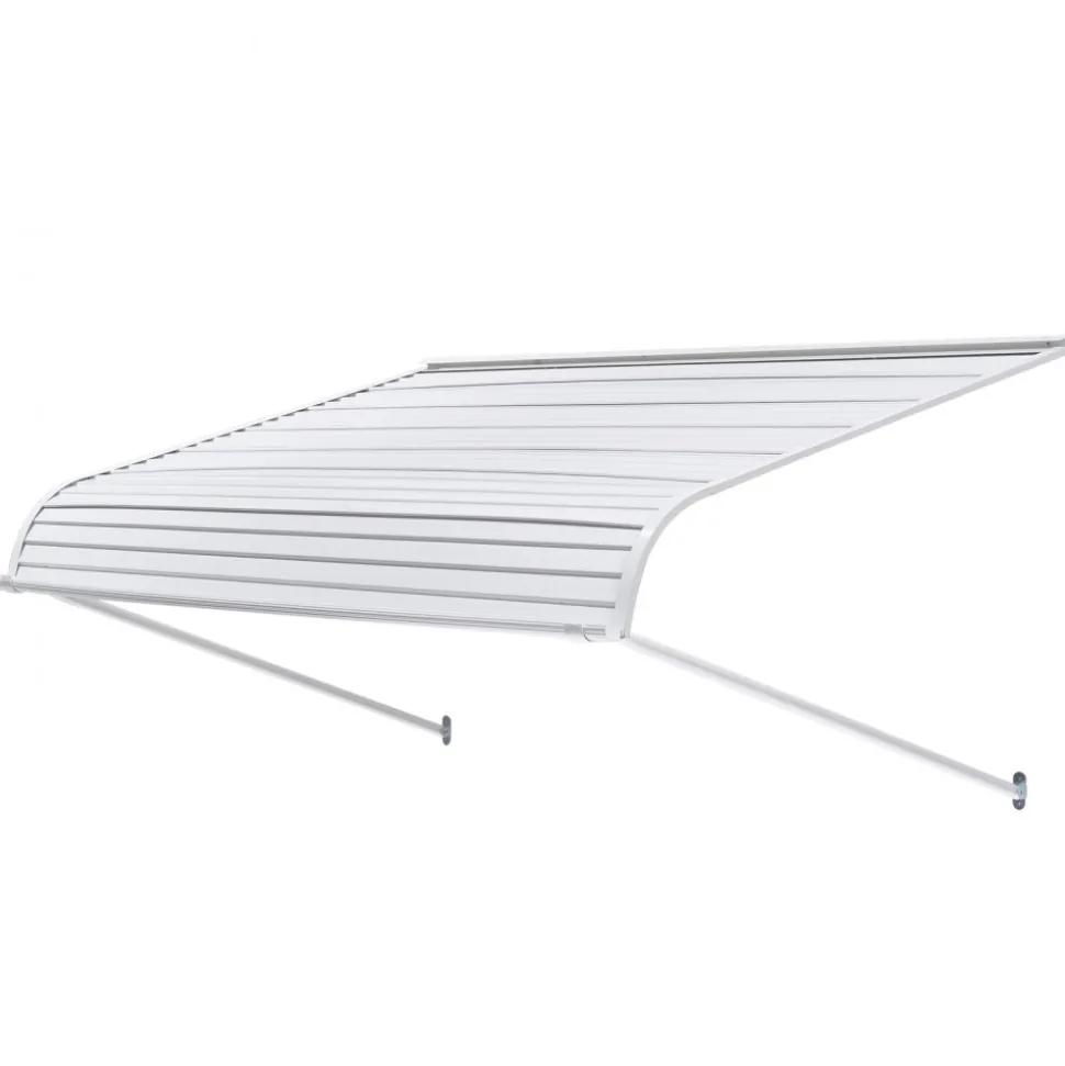 VEVOR Aluminum Awning 60 x 42 in, Durable Window Awning Door Canopy, Lightweight and Stable Aluminum Awnings for Doors Exterior Rain Snow Sunlight Protection for Door Entrance Windows Patio Porch