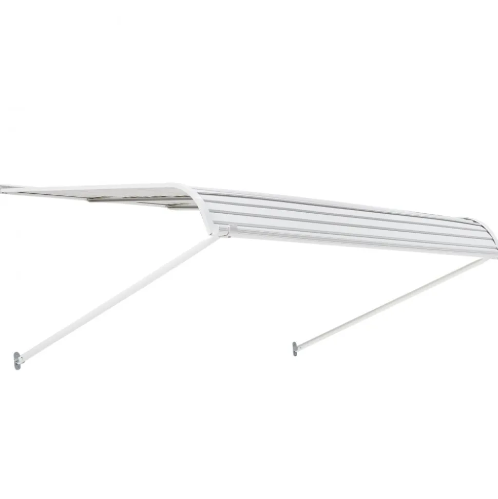 VEVOR Aluminum Awning 60 x 42 in, Durable Window Awning Door Canopy, Lightweight and Stable Aluminum Awnings for Doors Exterior Rain Snow Sunlight Protection for Door Entrance Windows Patio Porch