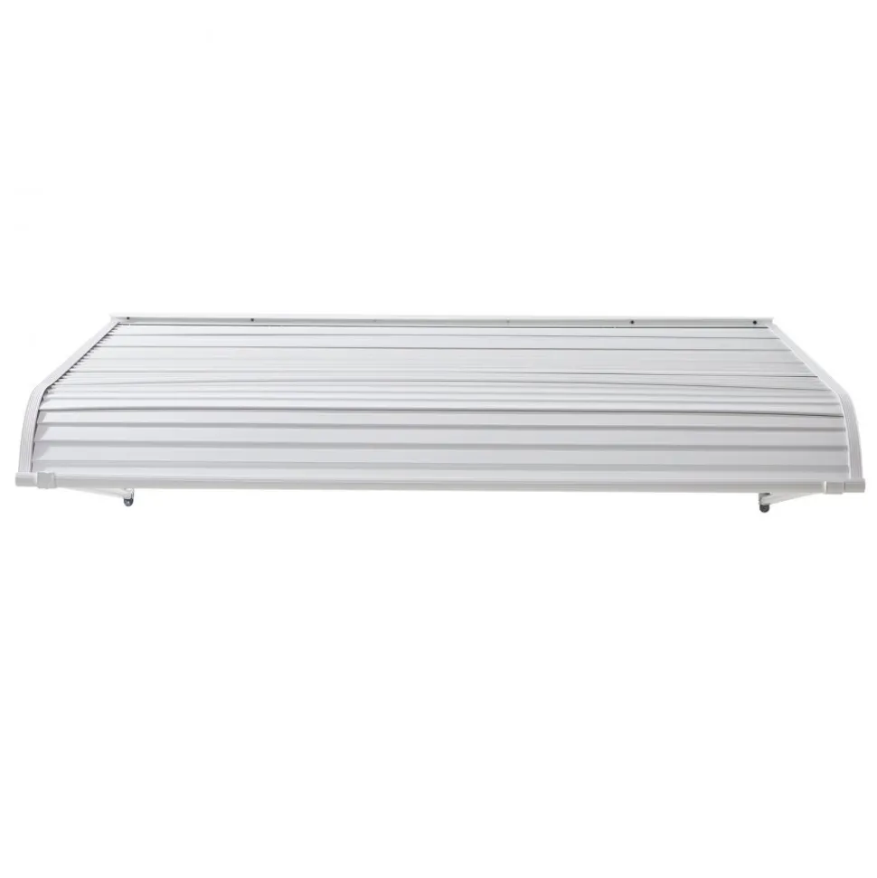 VEVOR Aluminum Awning 60 x 42 in, Durable Window Awning Door Canopy, Lightweight and Stable Aluminum Awnings for Doors Exterior Rain Snow Sunlight Protection for Door Entrance Windows Patio Porch