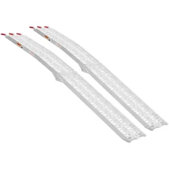 VEVOR Aluminum Ramps, 1500 lbs, 2Pcs Heavy-duty Ramps with Wider Ramp Surface, Universal Stable Loading Ramp with Handles, Fit for ATV, UTV, Motorcycle, Electric Bicycle, etc.
