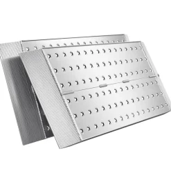 VEVOR Aluminum Trailer Ramps, 2PCS 39 x 12 in, Heavy-Duty ATV Ramp Set with Anti-Slip Plates, 3000LBS Combined Capacity Loading Ramps for Motorcycles, Lawn Mowers, Farm Tractors, Carts