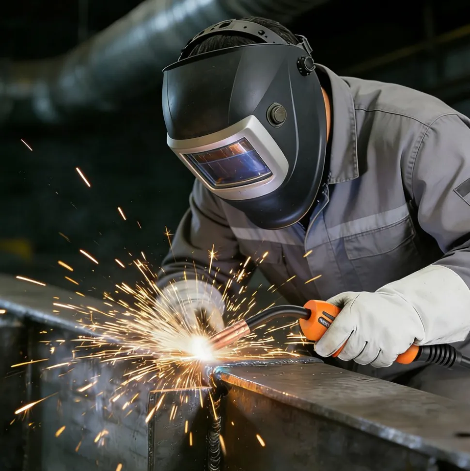 VEVOR 100A MIG Welding Gun with 10FT Cable, Replacement for Lincoln Magnum 100L (K530-5) - with 11PCS Mig Welding Contact Tips