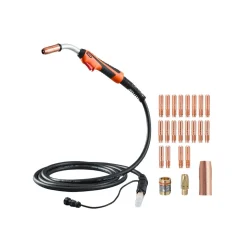 VEVOR 250Amp Mig Welding Gun with 15FT Cable, Compatible with Millermatic 200, 210, 212, 250, 250X, 251, 252 Welders, Suitable for 0.030