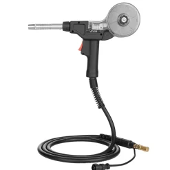VEVOR 135Amp Spool Gun with 10FT Cable, Replacement for Miller Spoolmate 100 - with 11PCS Mig Welding Contact Tips & ER4043 0.035