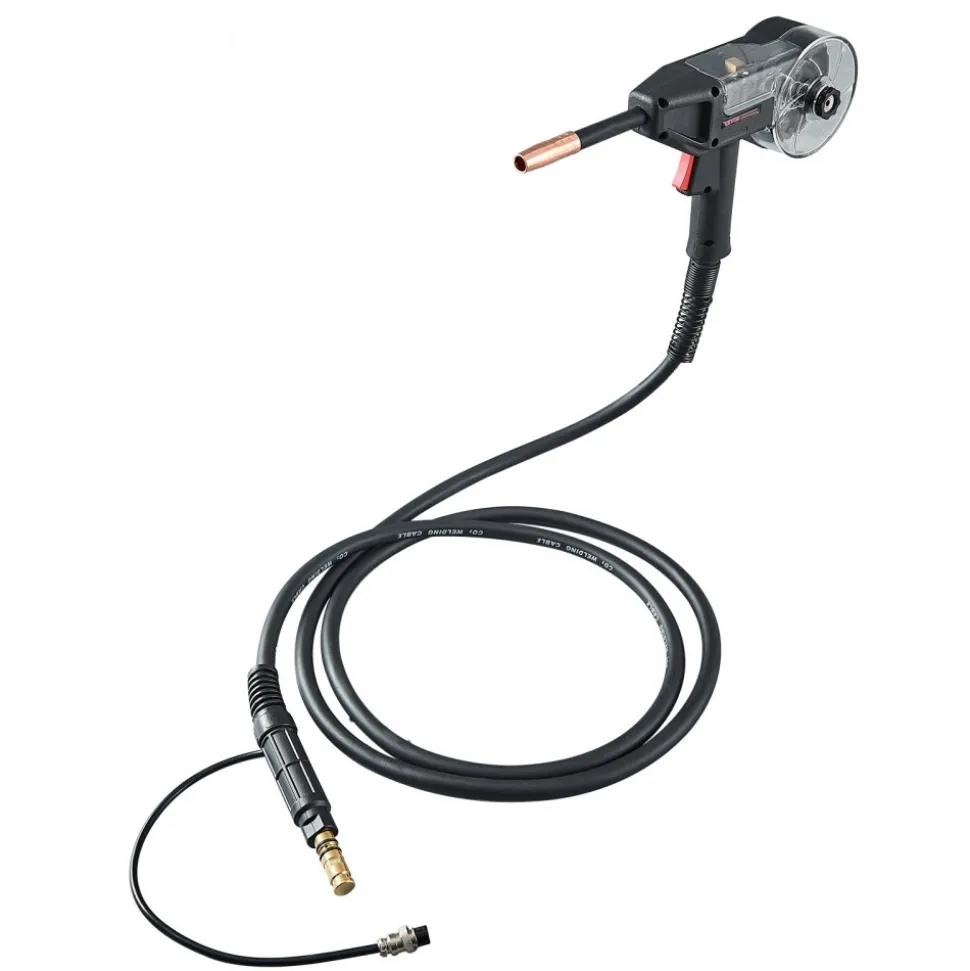 VEVOR 200Amp Spool Gun with 10FT Cable, Compatible with W Weldpro MlG200GDsv200 and MIG155GD Welders, Suitable for 0.030" and 0.035" Flux Core/Solid/Aluminum Welding Wires