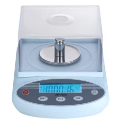 VEVOR Analytical Balance, 200 g x 0.001 g, High Precision Accuracy Lab Scale, 13 Units Electronic Digital Analytical Balance with Glass Draft Shield and Weighing Pan, for Laboratory Jewelry Pharmacy