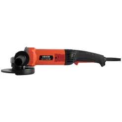 VEVOR Angle Grinder, 5" Electric Grinder Power Tool, 10Amps 10000RPM High-Speed Corded Angle Grinders with 230° Adjustable Dust Guard for Metal Grinding, Cutting, Rust Removal (Disc Not Included)
