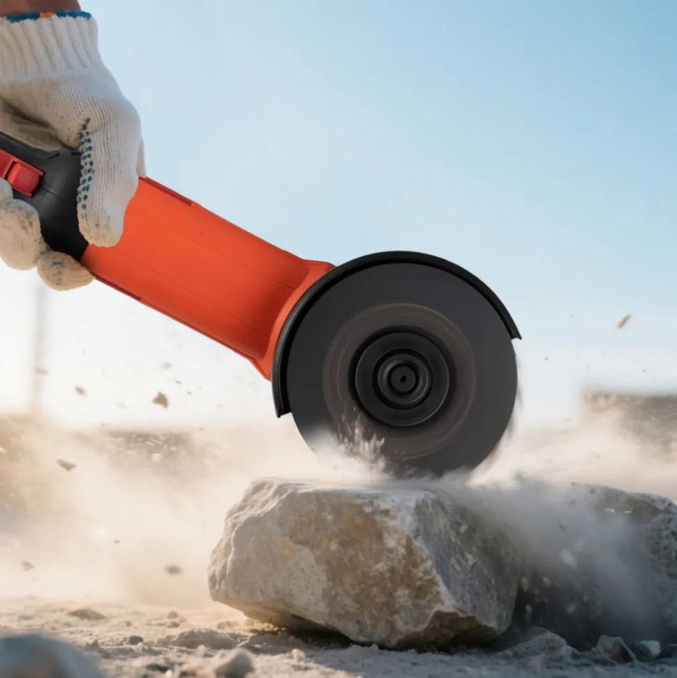 VEVOR Angle Grinder, 5" Electric Grinder Power Tool, 10Amps 10000RPM High-Speed Corded Angle Grinders with 230° Adjustable Dust Guard for Metal Grinding, Cutting, Rust Removal (Disc Not Included)