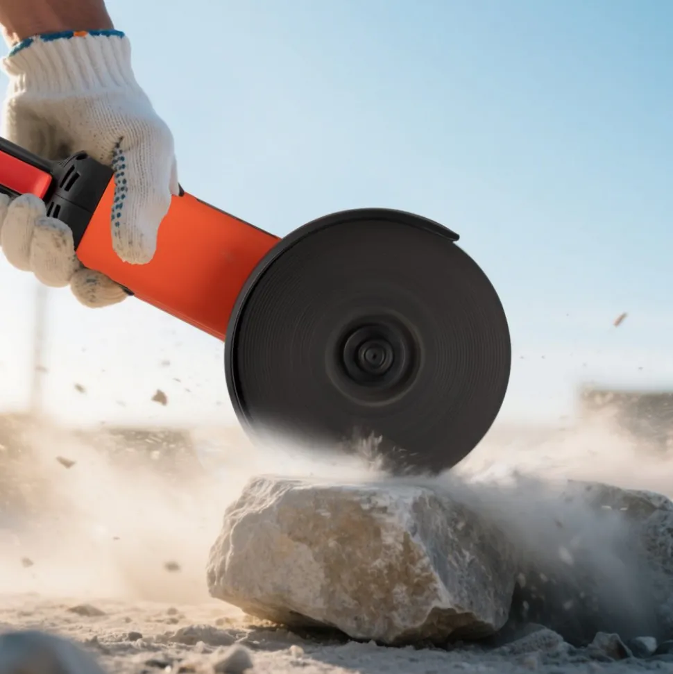 VEVOR Angle Grinder, 7" Electric Grinder Power Tool, 13Amps 8500RPM High-Speed Corded Angle Grinders with 270° Adjustable Dust Guard for Metal Grinding, Cutting, Rust Removal (Disc Not Included)
