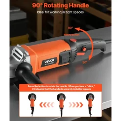 VEVOR Angle Grinder, 7