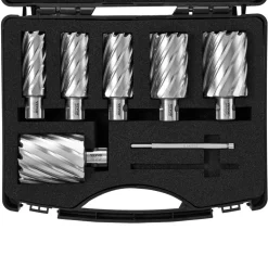 VEVOR Annular Cutter Set, 6 pcs Universal Shank Mag Drill Bits, 1