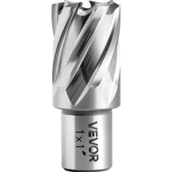 VEVOR Annular Cutter Set, 4 pcs Weldon Shank Mag Drill Bits Kit, 1