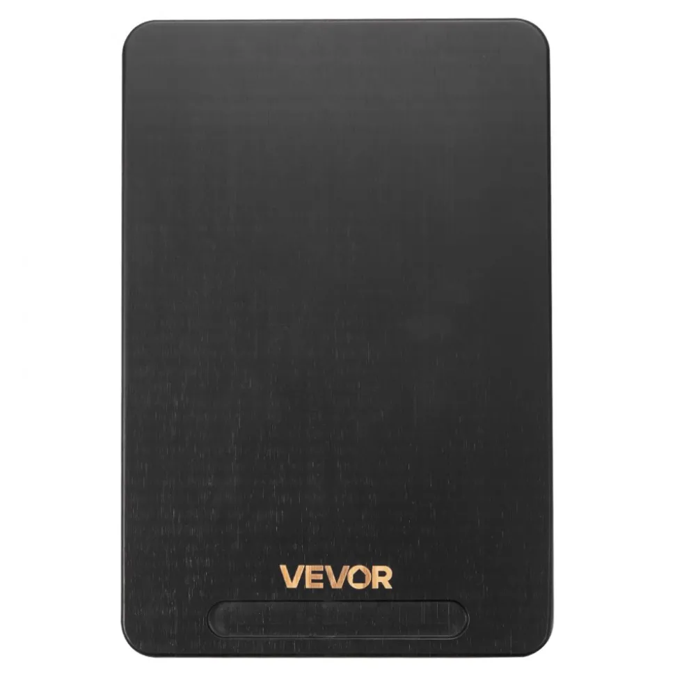 VEVOR Appliance Slider, Large 16 x 12-inch, Rolling Sliding Tray with Silent Rubber Wheels & Hollow Handle, Easy to Clean, Appliance Rolling Tray for Coffee Maker, Kitchen Countertop, Black