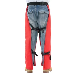 VEVOR Apron Style Chainsaw Chaps, Class C, 8 Layers Chainsaw Pants with Adjustable Belt & Gear Pocket, Chain Saw Chaps for Men/Women, Chainsaw Safety Equipment for Loggers Forest Workers, Medium