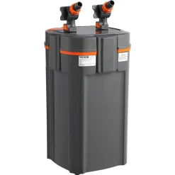 VEVOR Aquarium Filter 317GPH, 4-Stage Canister Filter 100 Gallon, Ultra-Quiet Internal Aquarium Filter with UV Protection, Submersible Power Filter with Multiple Function for Fish Tanks, 12W
