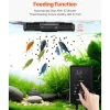 VEVOR Aquarium Wave Maker, 25W, 2380 GPH Adjustable Cross Flow Pump with Controller, Magnetic DC 24V Aquarium Powerhead, Strong Magnetic Base, 360° Rotating Wavemaker, for Saltwater Marine Freshwater