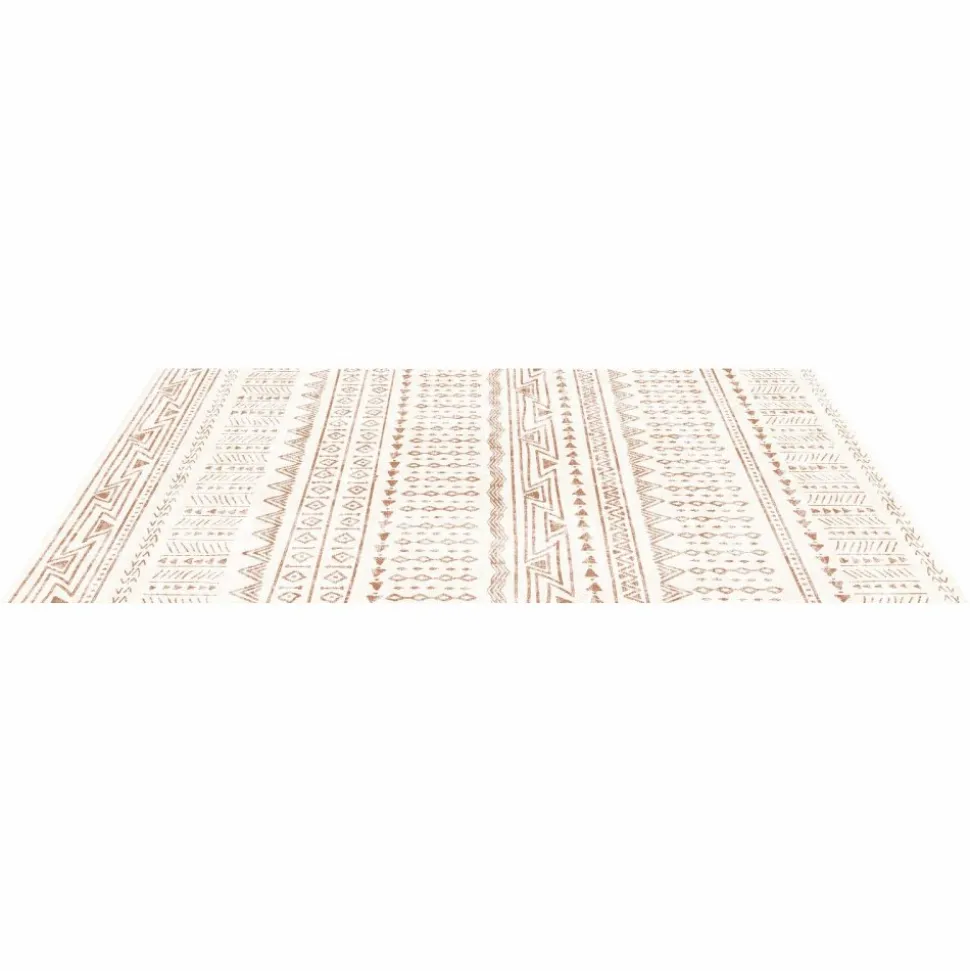 VEVOR Area Rug, 5 x 8 ft Large Washable Rug, Non-Slip and Tear-Resistant Soft Carpet, Pet & Child Friendly Modern Area Rugs, Indoor Mat for Bedroom, Office, Living Room, Kids Room, Entryway, Beige