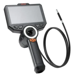VEVOR Articulating Endoscope with Light, 4-Way 360° Articulated Borescope Camera, 0.24