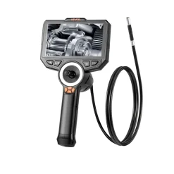 VEVOR Articulating Endoscope with Light, 4-Way 360° Articulated Borescope Camera, 0.24