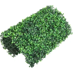 VEVOR Artificial Boxwood Panel UV 24pcs Boxwood Hedge Wall Panels Artificial Grass Backdrop Wall 20" X 20" 4 cm Green Grass Wall Fake Hedge for Decor Privacy Fence Indoor Outdoor Garden Backyard