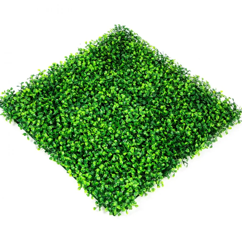 VEVOR Artificial Boxwood Panels, 20 PCS 20"x20" Boxwood Hedge Wall Panels, PE Artificial Grass Backdrop Wall 1.6", Privacy Hedge Screen for Decoration of Outdoor, Indoor, Garden, Fence, and Backyar