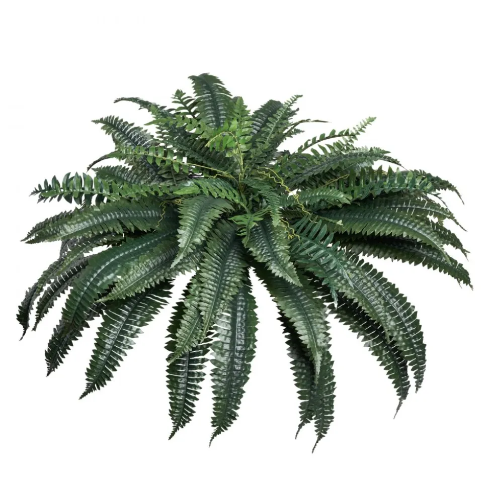 VEVOR Artificial Ferns, Natural Spread Diameter 43-47 Inch, Large Hanging Artificial Boston Ferns, Fake Plant Wall Decor with 88 Branches, Faux Fern for Home Office and Outdoor (Flowerpot Unincluded)