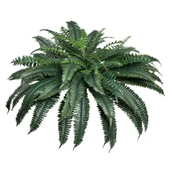VEVOR Artificial Ferns, Natural Spread Diameter 43-47 Inch, Large Hanging Artificial Boston Ferns, Fake Plant Wall Decor with 88 Branches, Faux Fern for Home Office and Outdoor (Flowerpot Unincluded)