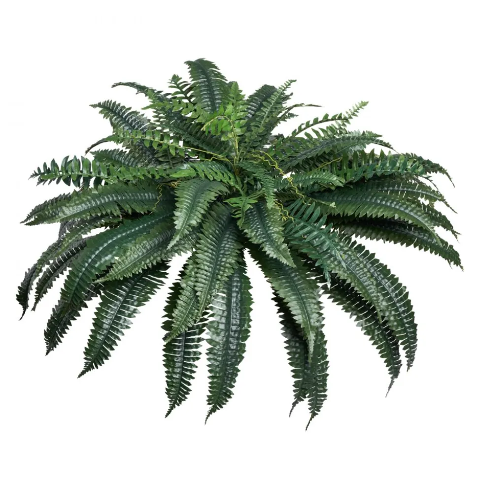 VEVOR Artificial Ferns, Natural Spread Diameter 43-47 Inch, Large Hanging Artificial Boston Ferns, Fake Plant Wall Decor with 88 Branches, Faux Fern for Home Office and Outdoor (Flowerpot Unincluded)