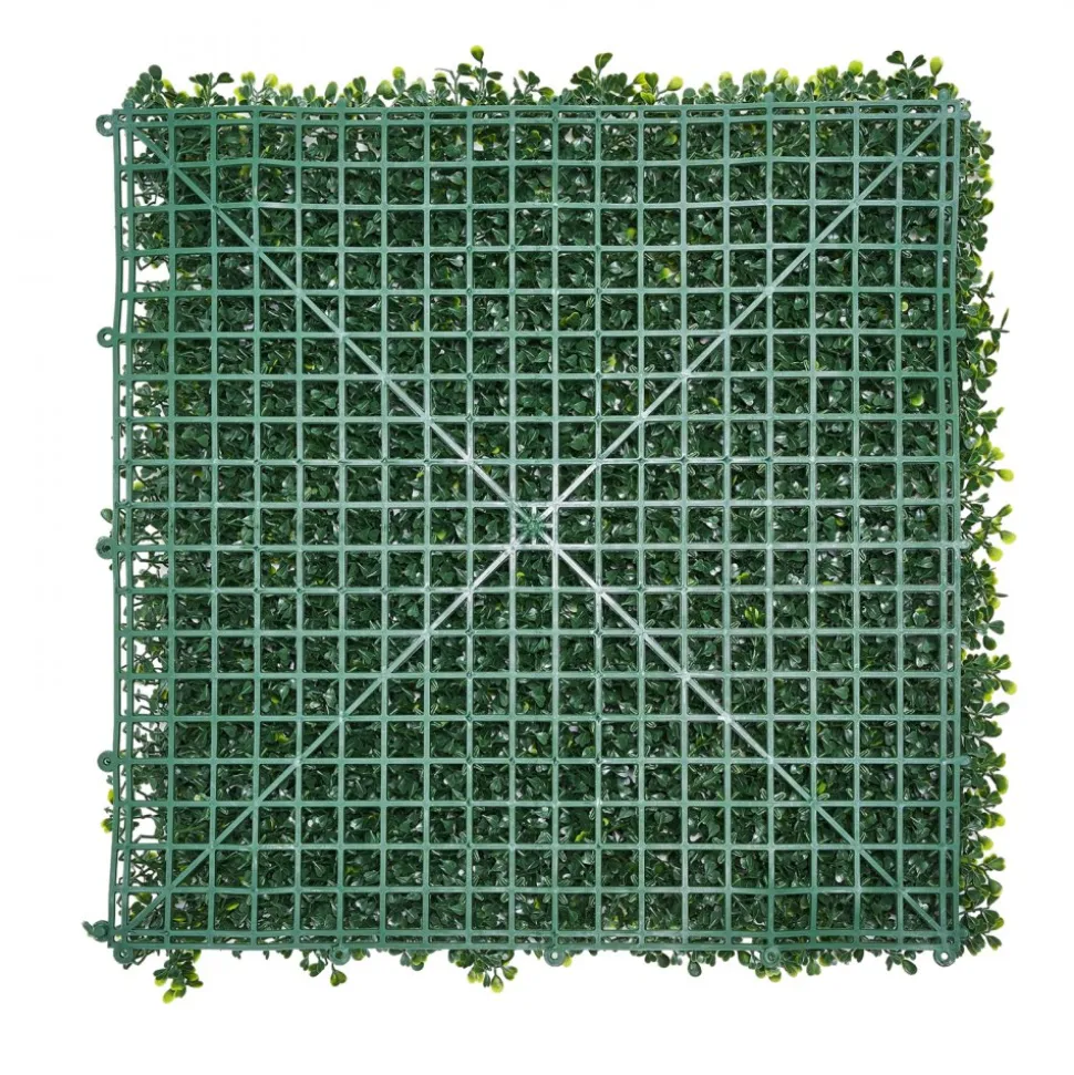 VEVOR Artificial Grass Wall Panels, 60 x 120 inch, Milan Grass Greenery Boxwood Panel for Indoor Outdoor Green Decor & Ivy Fence Covering, Privacy Backdrop Wall Hedge Screen for Garden