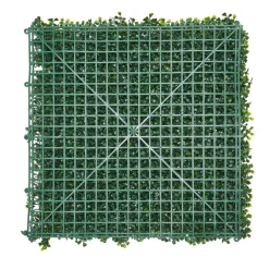 VEVOR Artificial Grass Wall Panels, 40 x 120 inch, Milan Grass Greenery Boxwood Panel for Indoor Outdoor Green Decor & Ivy Fence Covering, Privacy Backdrop Wall Hedge Screen for Garden
