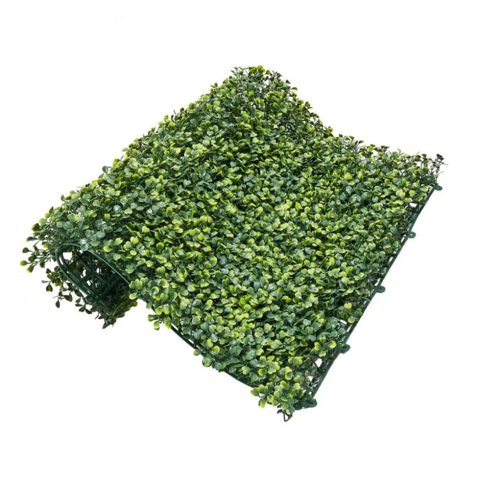 VEVOR Artificial Grass Wall Panels, 40 x 120 inch, Milan Grass Greenery Boxwood Panel for Indoor Outdoor Green Decor & Ivy Fence Covering, Privacy Backdrop Wall Hedge Screen for Garden