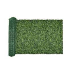 VEVOR Artificial Grass Wall Panels, 40 x 120 inch, Milan Grass Greenery Boxwood Panel for Indoor Outdoor Green Decor & Ivy Fence Covering, Privacy Backdrop Wall Hedge Screen for Garden