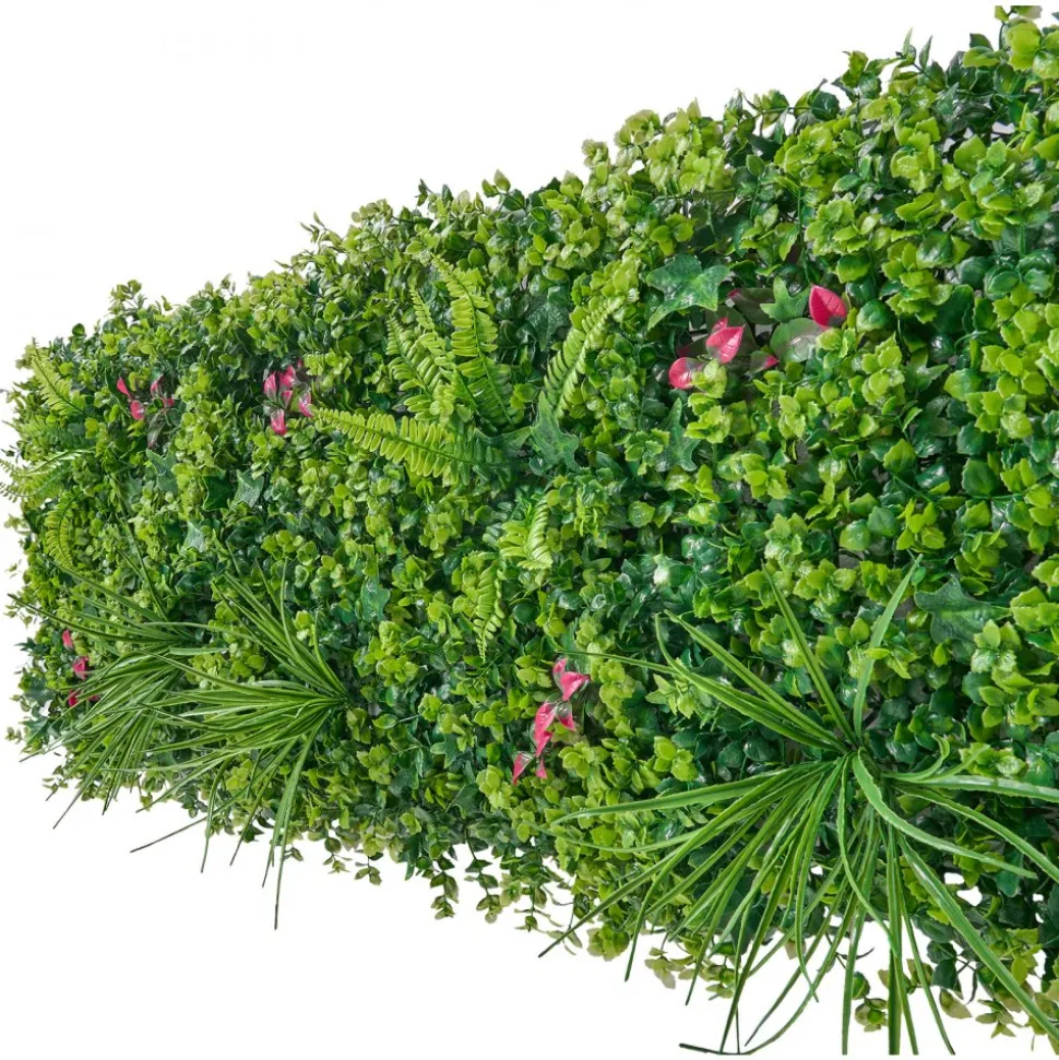 VEVOR Artificial Plant Wall, 16PCS 20 x 20 in Artificial Boxwood Panels, Greenery Backdrop Privacy Hedge Fence with Sun Protection, Fake Grass Wall Screen for Wedding, Indoor, Outdoor Garden, Backyard