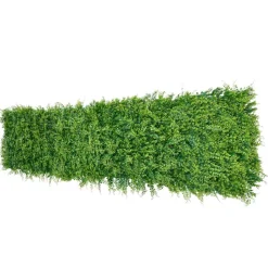 VEVOR Artificial Plant Wall, 12PCS 20 x 20 in Artificial Boxwood Panels, Sun Protection Greenery Backdrop Privacy Hedge Fence, Fake Grass Screen for Wedding, Indoor, Outdoor Garden, Backyard