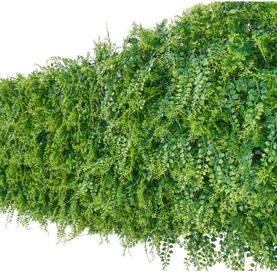 VEVOR Artificial Plant Wall, 12PCS 20 x 20 in Artificial Boxwood Panels, Sun Protection Greenery Backdrop Privacy Hedge Fence, Fake Grass Screen for Wedding, Indoor, Outdoor Garden, Backyard