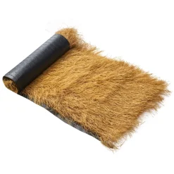 VEVOR Artificial Thatch Grass Roof, 1.3 x 3.9 ft Tiki Bar Hut Thatch Roofing Roll, Waterproof & Fire-Resistant, Palapa Tiki Roof Mat for Patio Pool Beach Tropical Hawaiian Party Décor