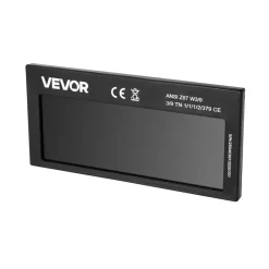 VEVOR Auto Darkening Welding Lens 4.25" x 2", Shade 10 True Color Welding Lens with Dual Arc Sensors & Gold Coating, Compatible with Most Welding Helmets for TIG, MIG, MMA, ARC Applications