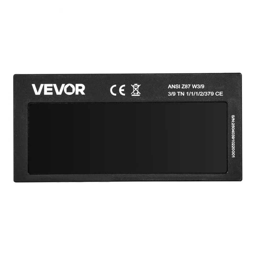 VEVOR Auto Darkening Welding Lens 4.25" x 2", Shade 11 True Color Welding Lens with Dual Arc Sensors & Gold Coating, Compatible with Most Welding Helmets for TIG, MIG, MMA, ARC Applications